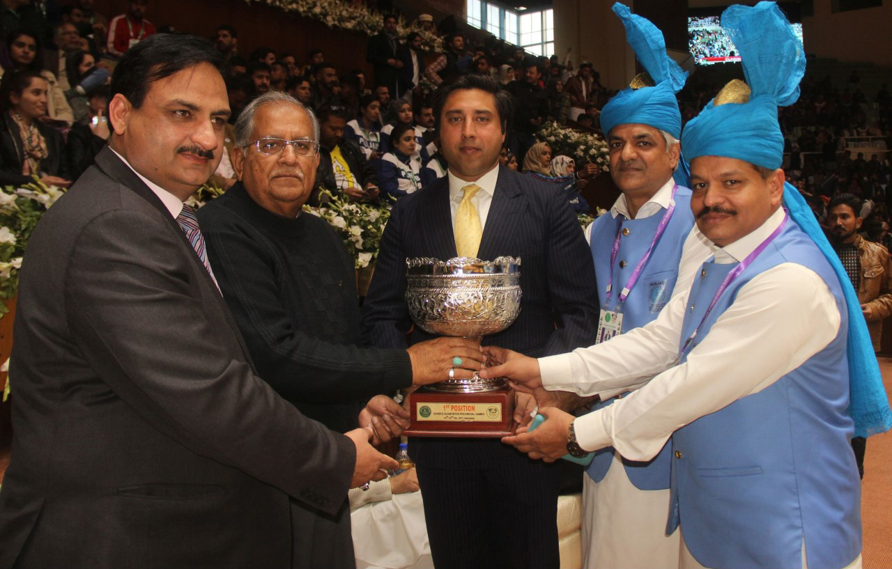 Punjab contingent wrapped up Quaid-i-Azam Games  with  151 medals