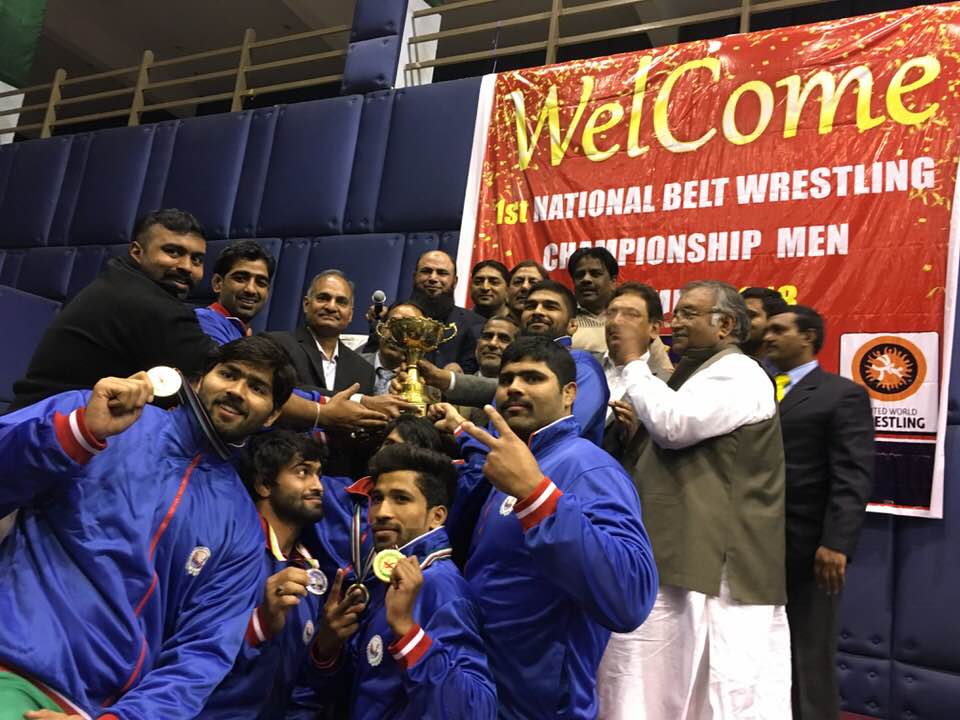 Wapda won  Senior National Belt Wrestling Championship