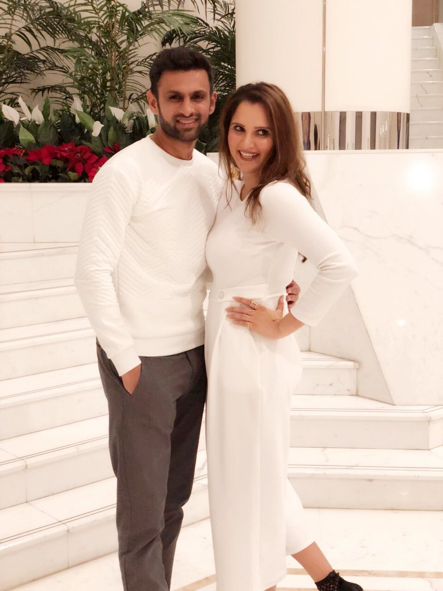 Sania Mirza wishes happy birthday to Shoaib Malik