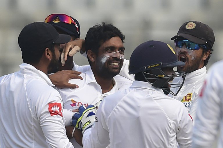 Dhaaka Test:Sri Lanka thrashed Bangladesh by 215 runs