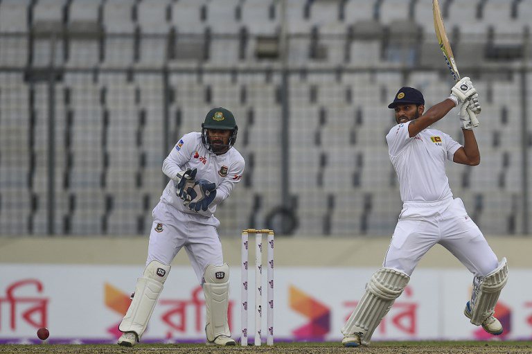 Dhaka Test:Roshen half-century put Sri Lanka in command