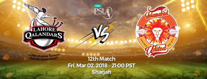 Searching for elusive win, Lahore Qalandars face Islamabad United tonight