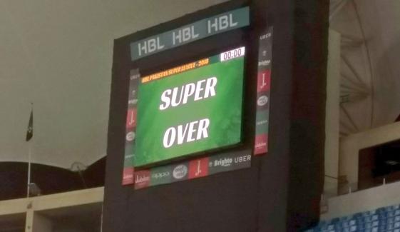 Drama in Dubai: Lahore beat Karachi in super over thriller