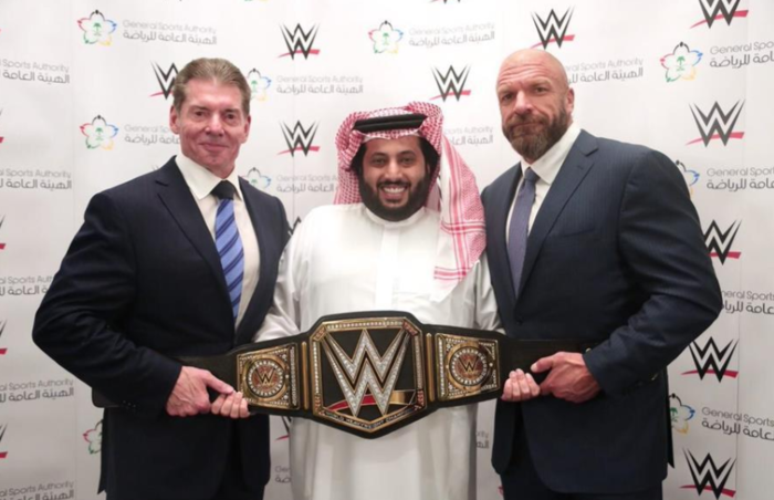 Saudi Arabia's top sports body announces 10-year deal with WWE