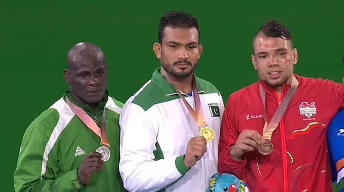 Wrestler Mohammad Inam wins Pakistan’s first Gold at Commonwealth Games