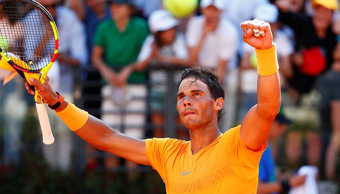 Nadal beats Djokovic, sets up Zverev clash in Rome final