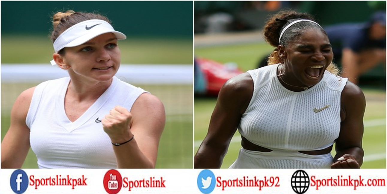 Simona Halep   to face  Serena in Wimbledon final with record Slam haul in view