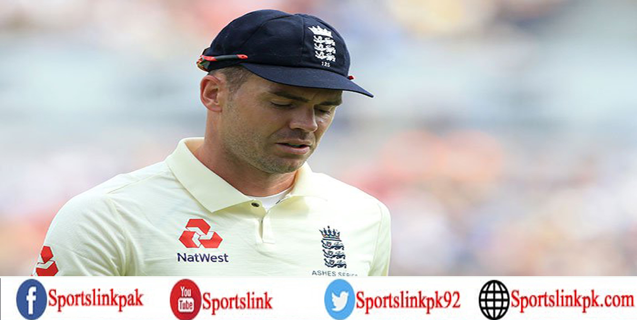 England's James Anderson ruled out for rest of Ashes series