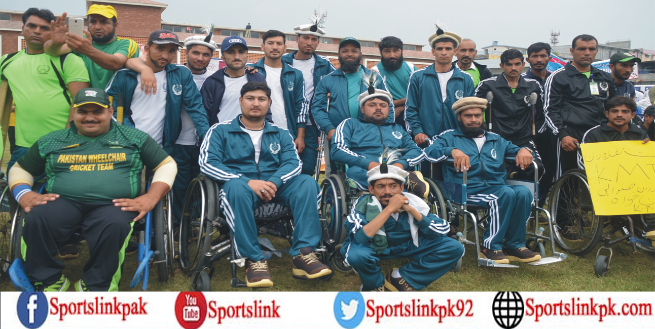 27th International Special Games-Sami Ullah of Peshawar claims gold medal in 50m Standing Disability race