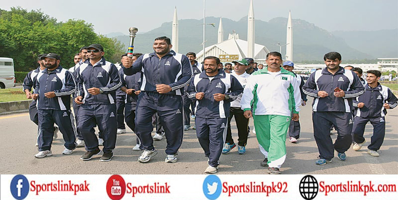Torch reaches Islamabad amid National Games’ postponement