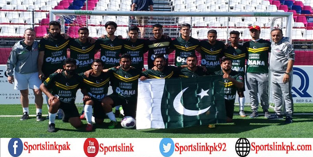 Pakistan loses its first game to Slovenia in  2nd Socca World Cup