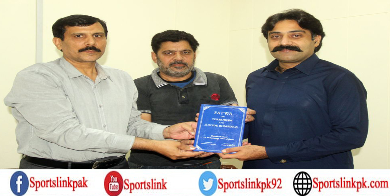 Minhaj-ul-Quran International delegation called on Punjab Minister for Sports, Youth Affairs and Tourism Rai Taimoor Khan Bhatti