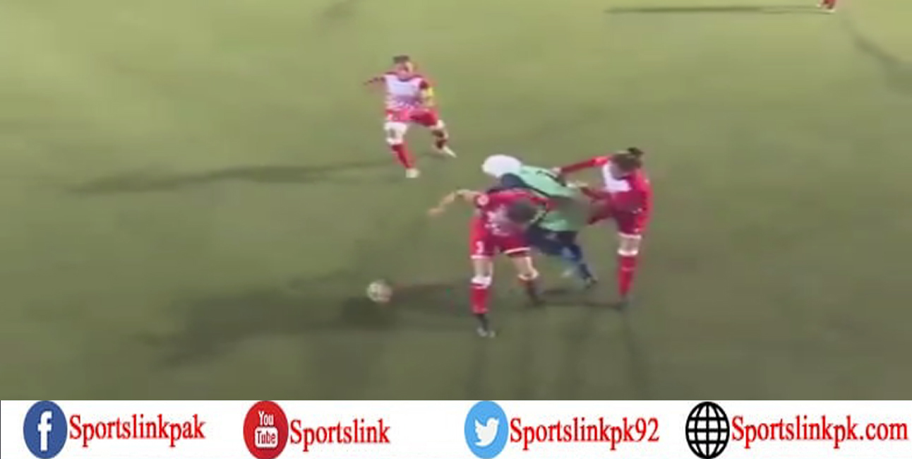 WATCH: Hijab falls off women footballer, opposition players make wonderful gesture