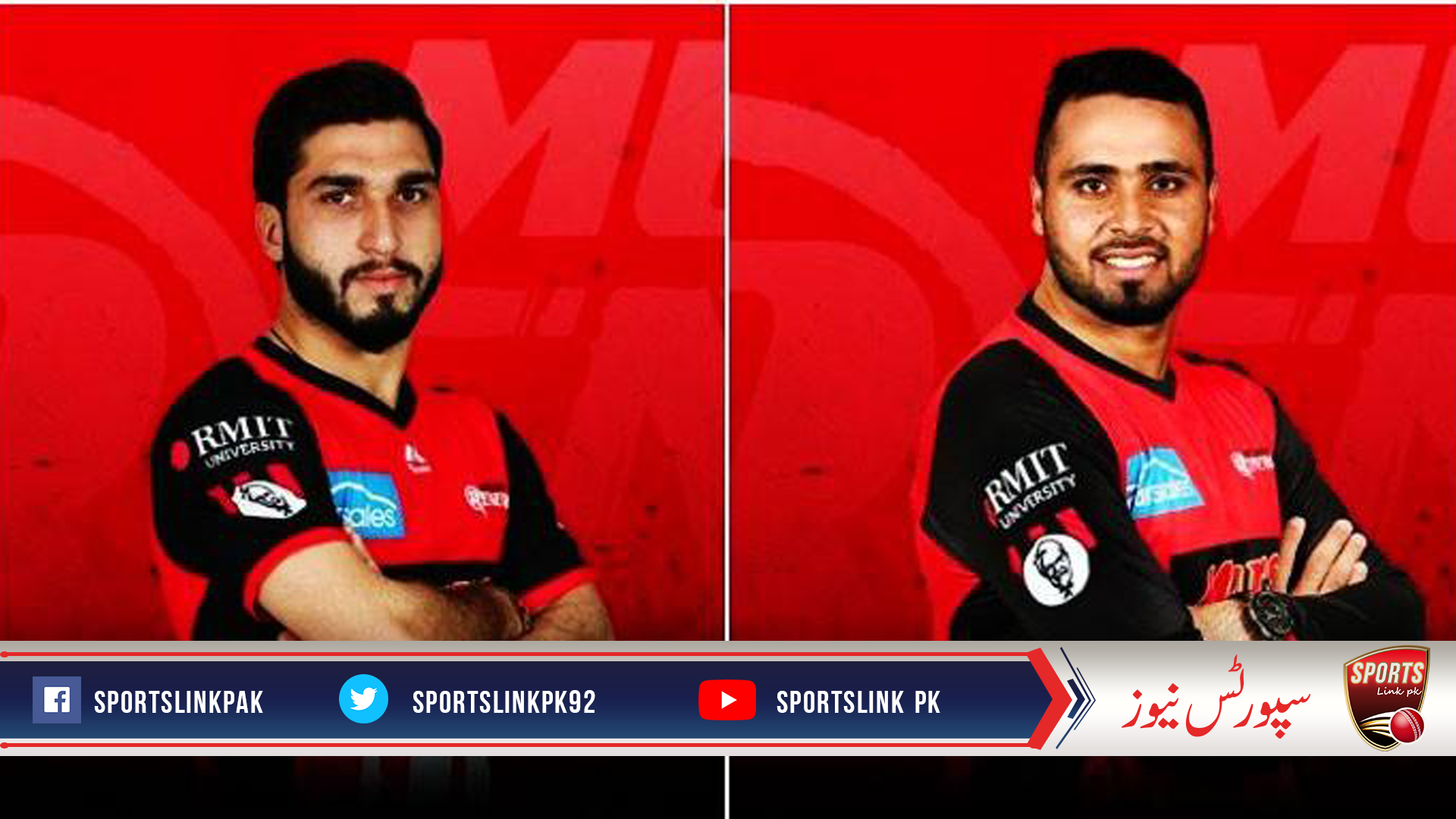 Usman Shinwari and Faheem Ashraf to play Big Bash League