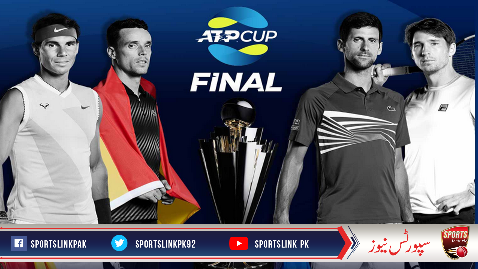 Spain take on Serbia in the inaugural ATP Cup final