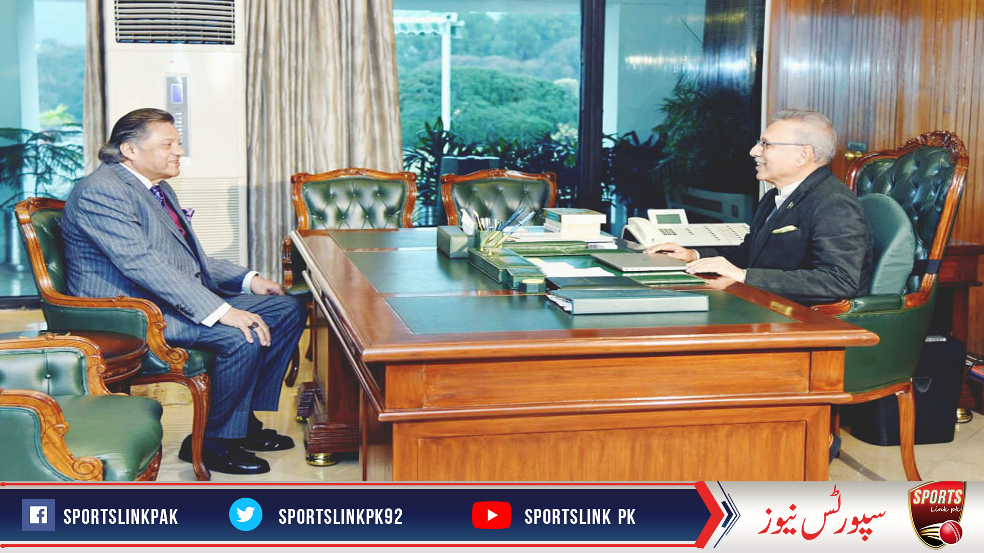 Muhammad Khalid Sajjad Khokhar meets president Arif Alvi