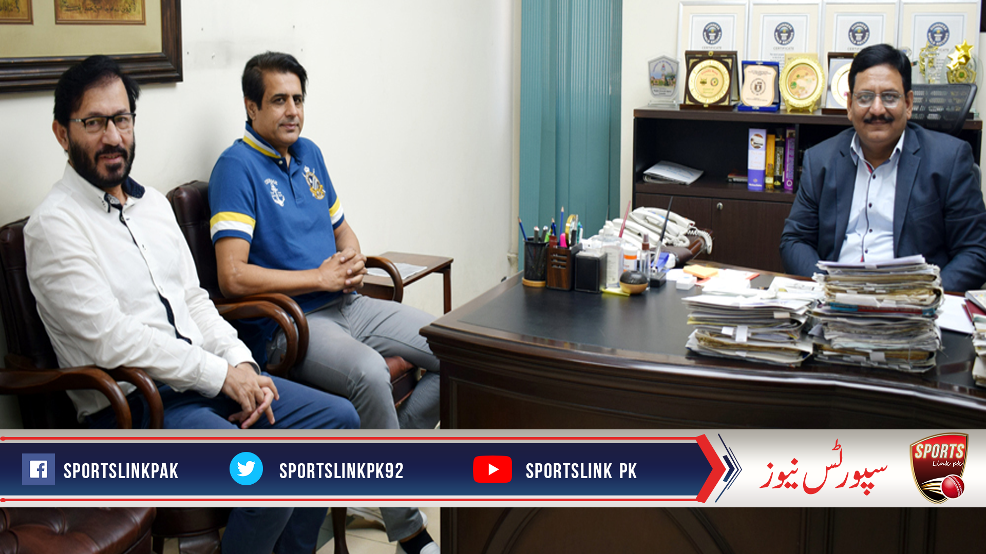 PHF delegation called on Director General Sports Punjab Adnan Arshad Aulakh