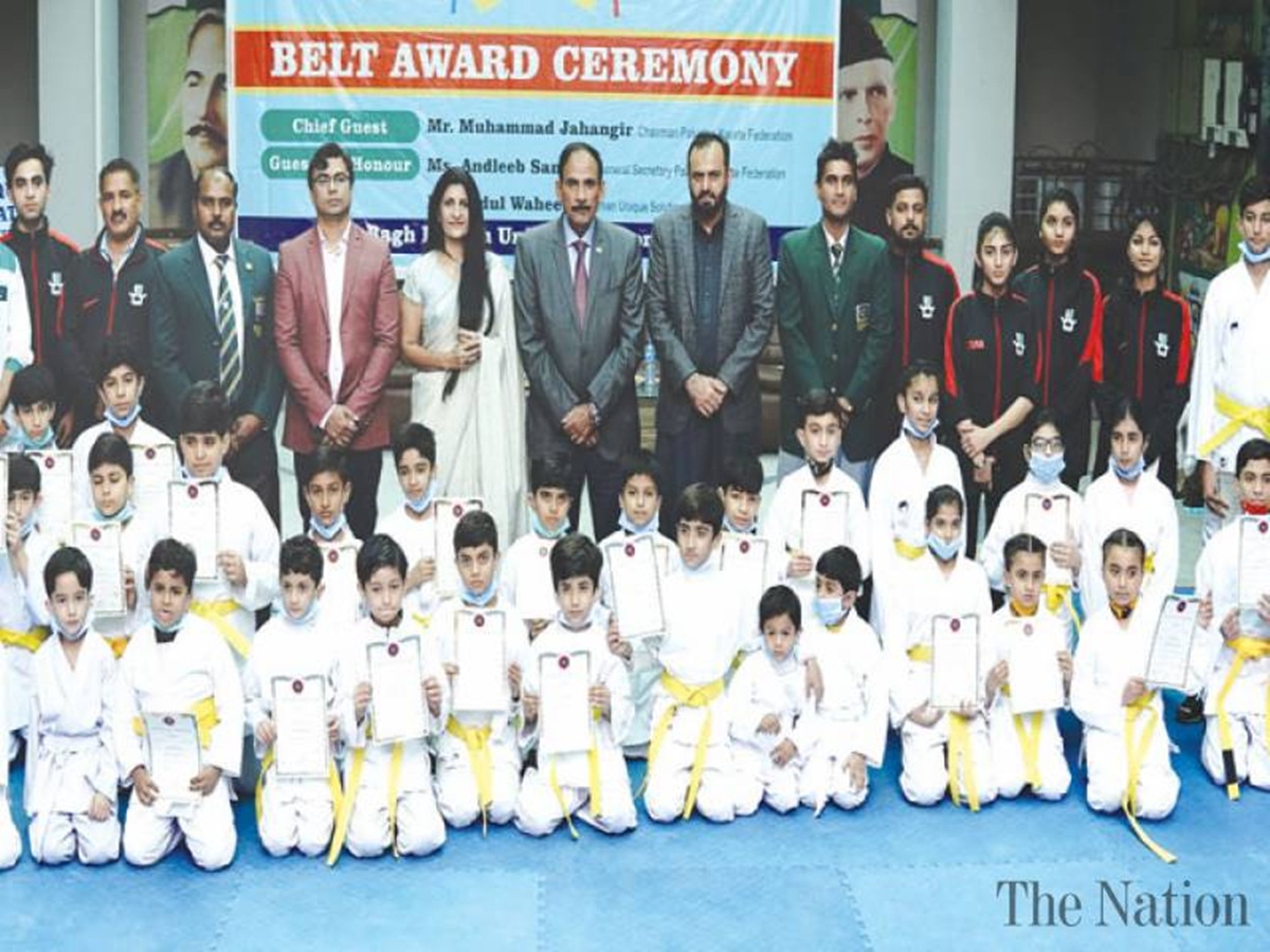 Karachi Taekwondo Academy Belt Award Ceremony