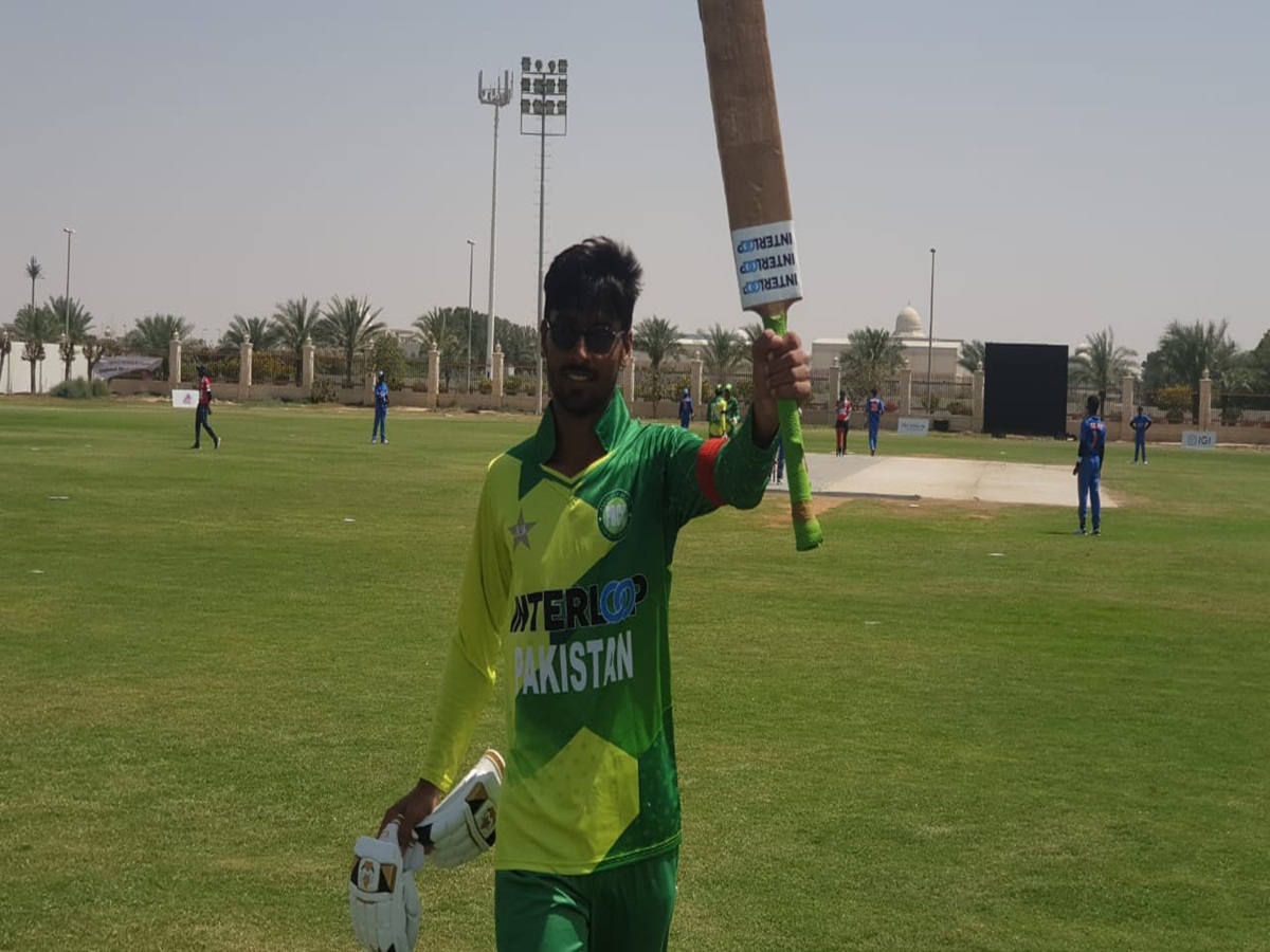 Badar and Rashid trounced India in the Triangular T-20 Blind Cricket Tournament