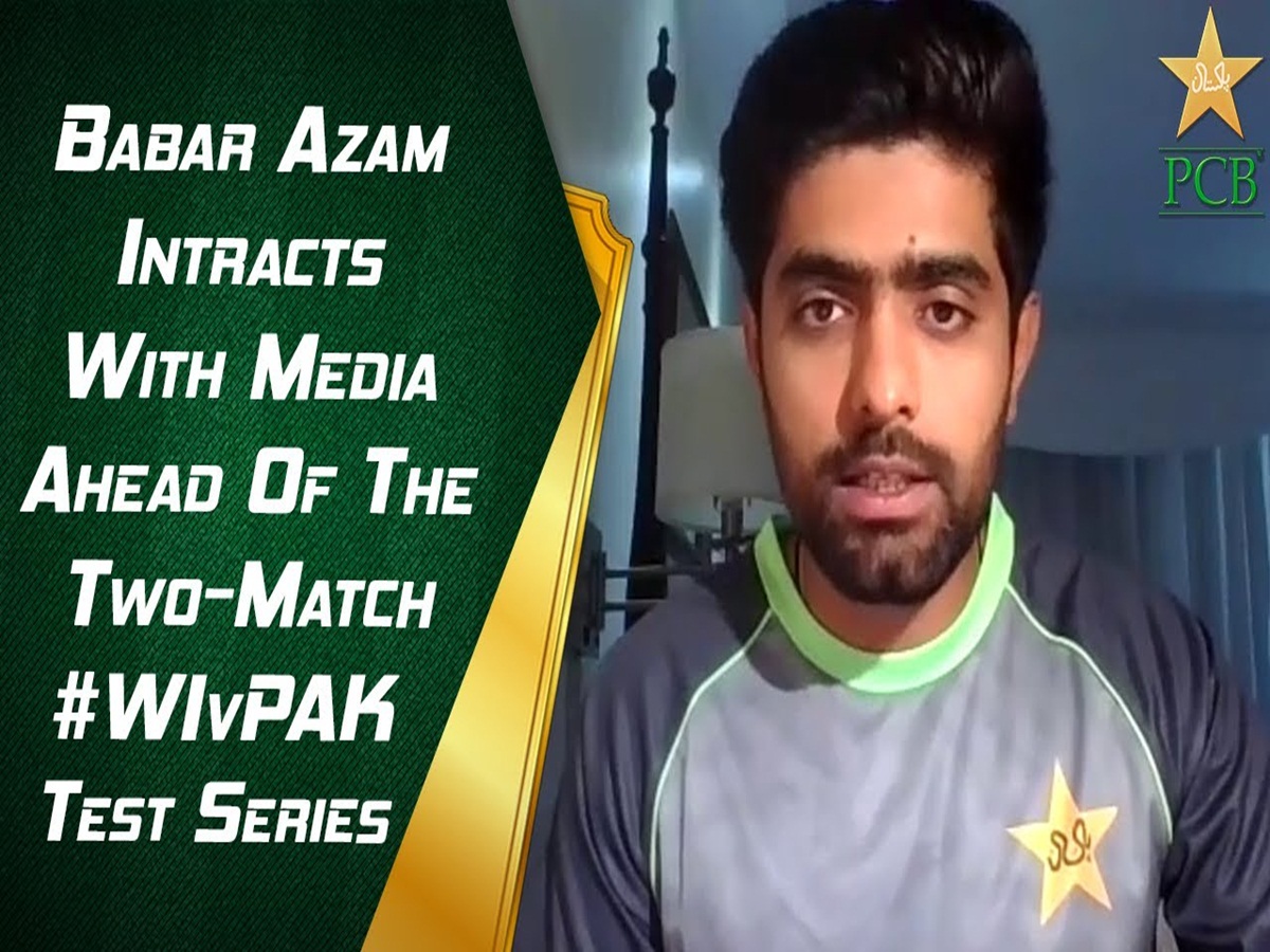 Babar Azam speaks to media ahead of Lahore Test