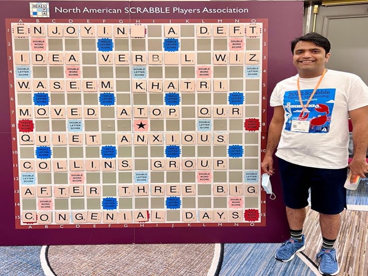 Waseem Khatri of Pakistan storms into the final of the Scrabble Players Championship