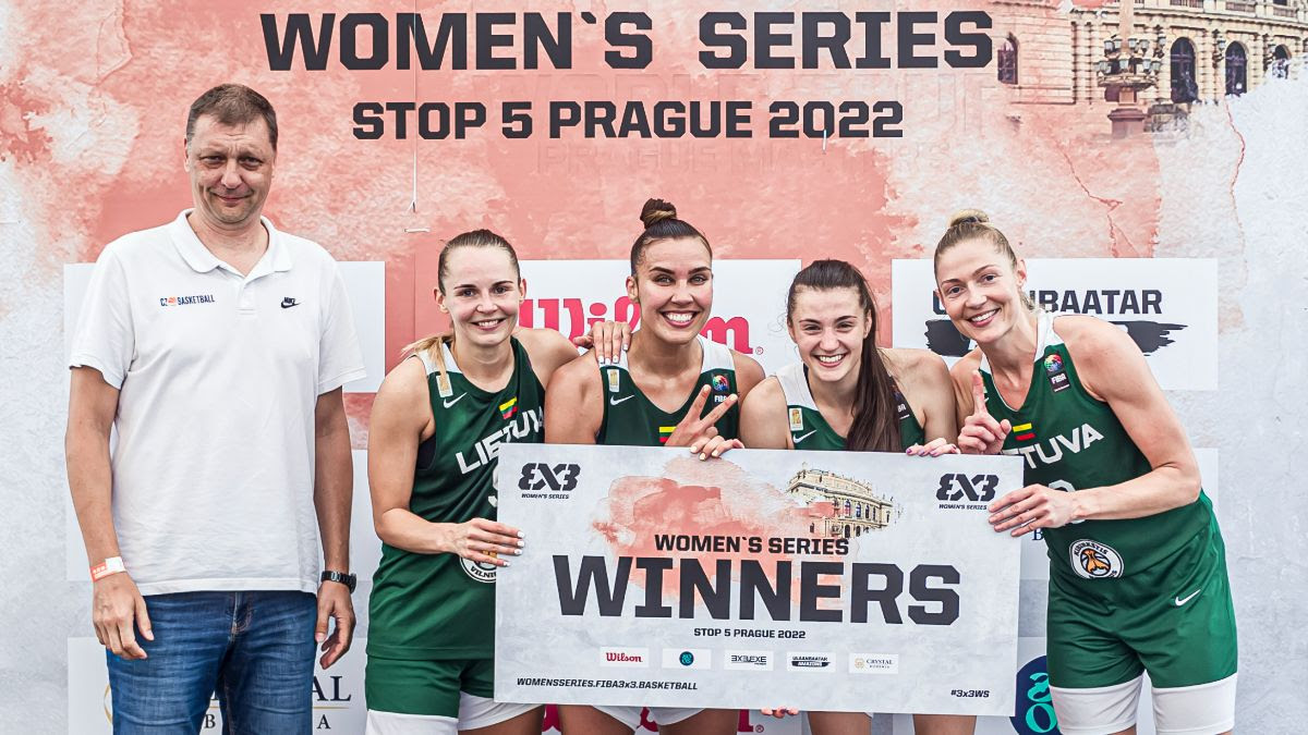 Lithuania get their first 3x3 Women's Series win in Prague