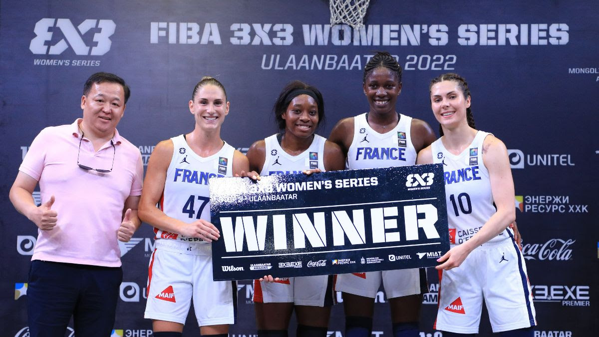 France win FIBA 3x3 Women's Series Ulaanbaatar Stop 2022