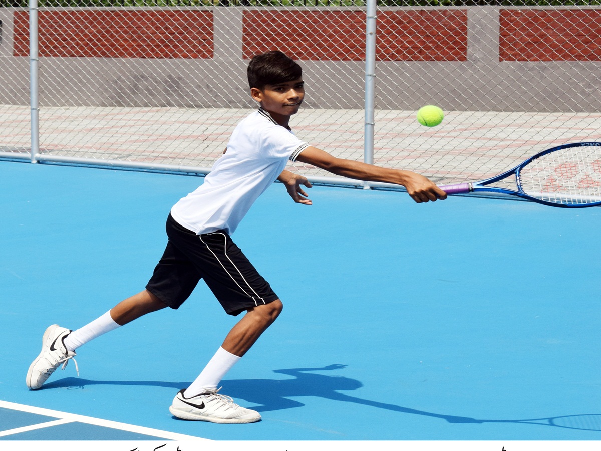 Punjab Minister for Sports and Youth Affairs Malik Taimoor Masood inaugurates Punjab Open Tennis Championship 2022