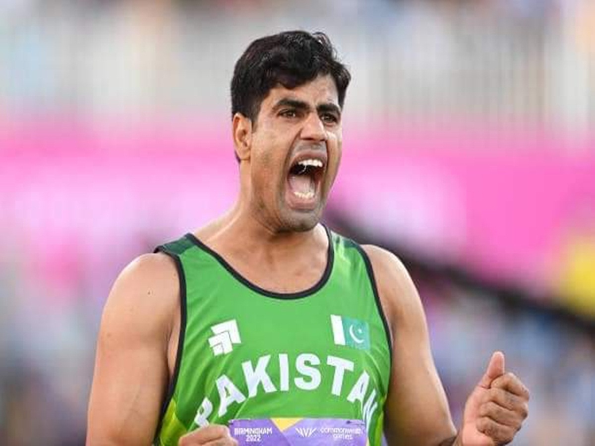 Pakistan’s Olympian javelin thrower Arshad Nadeem reaches Lahore after winning two back-to-back gold medals in Commonwealth Games and Islamic Solidarity Games.