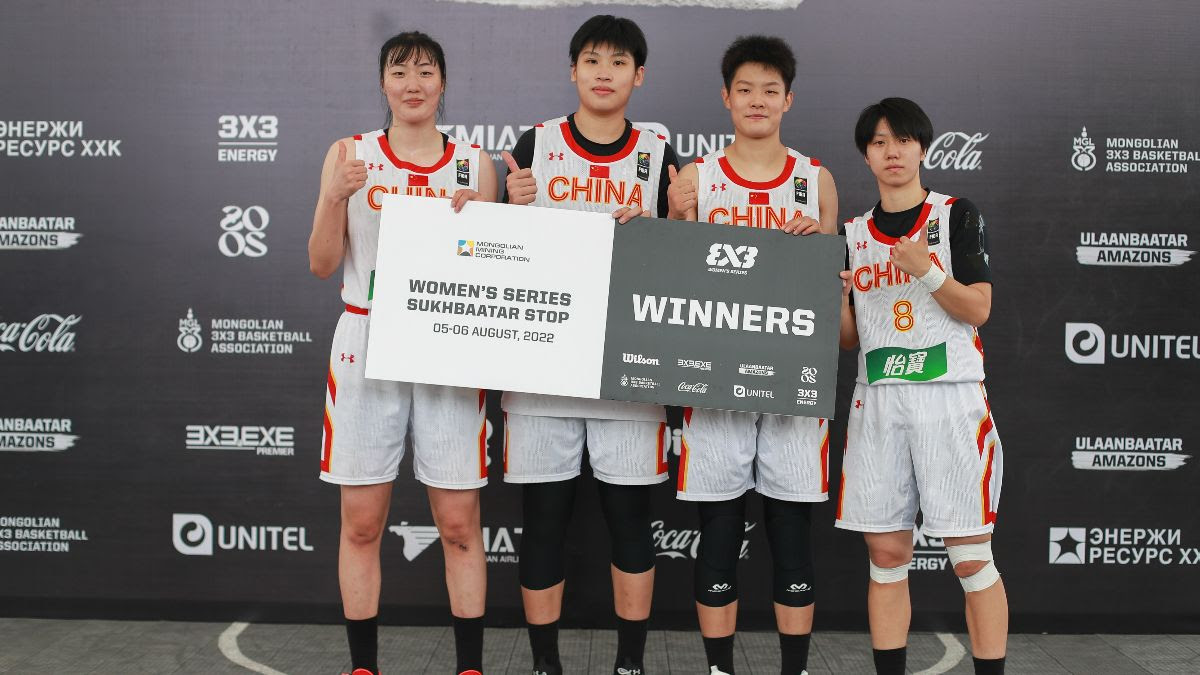 China win FIBA 3x3 Women's Series Sukhbaatar Stop 2022