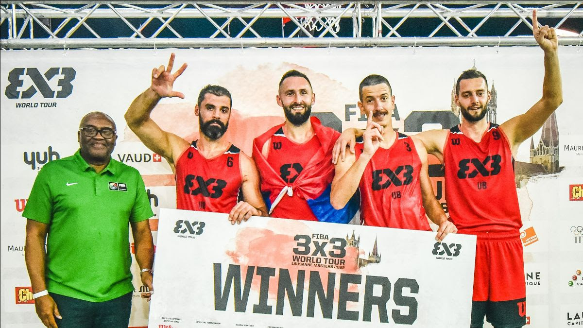 Ub Huishan NE win record fourth straight FIBA 3x3 World Tour event at Lausanne Masters 2022, presented by Yuh