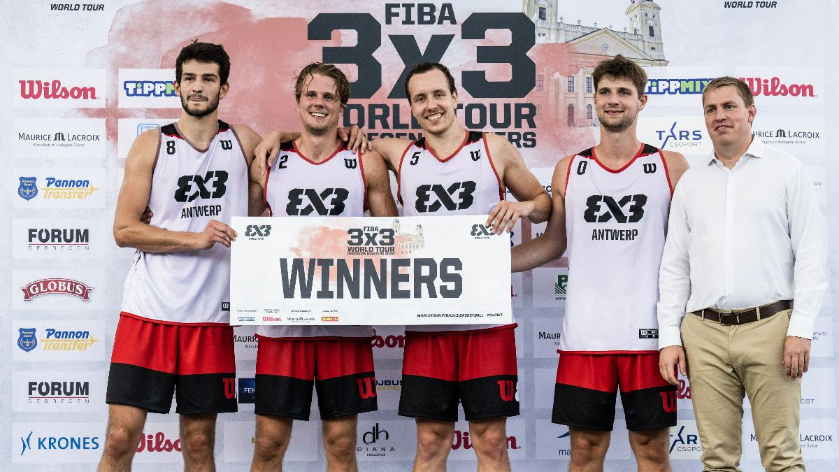 Antwerp win their first-ever FIBA 3x3 World Tour Masters in Debrecen