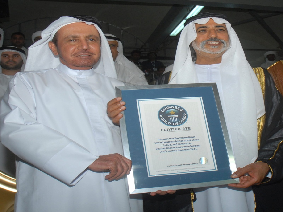Red letter day in the history of the Sharjah stadium