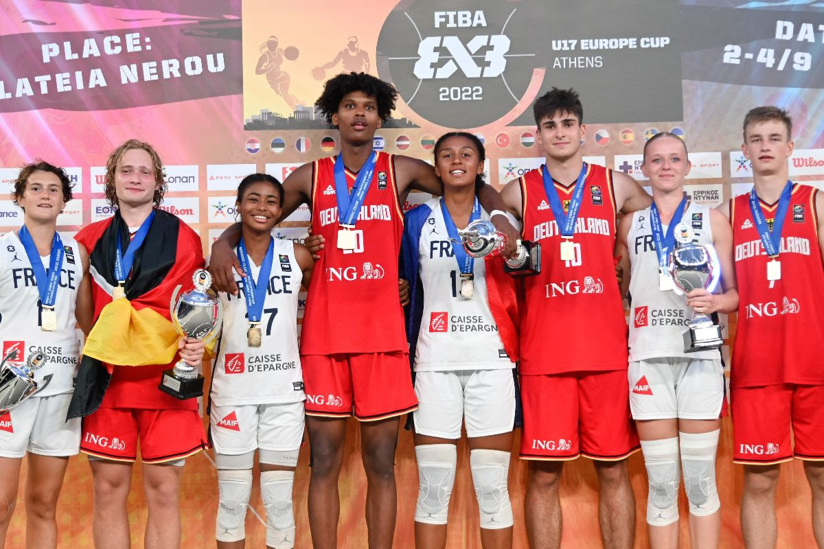 Germany's men and France's women win FIBA 3x3 U17 Europe Cup 2022