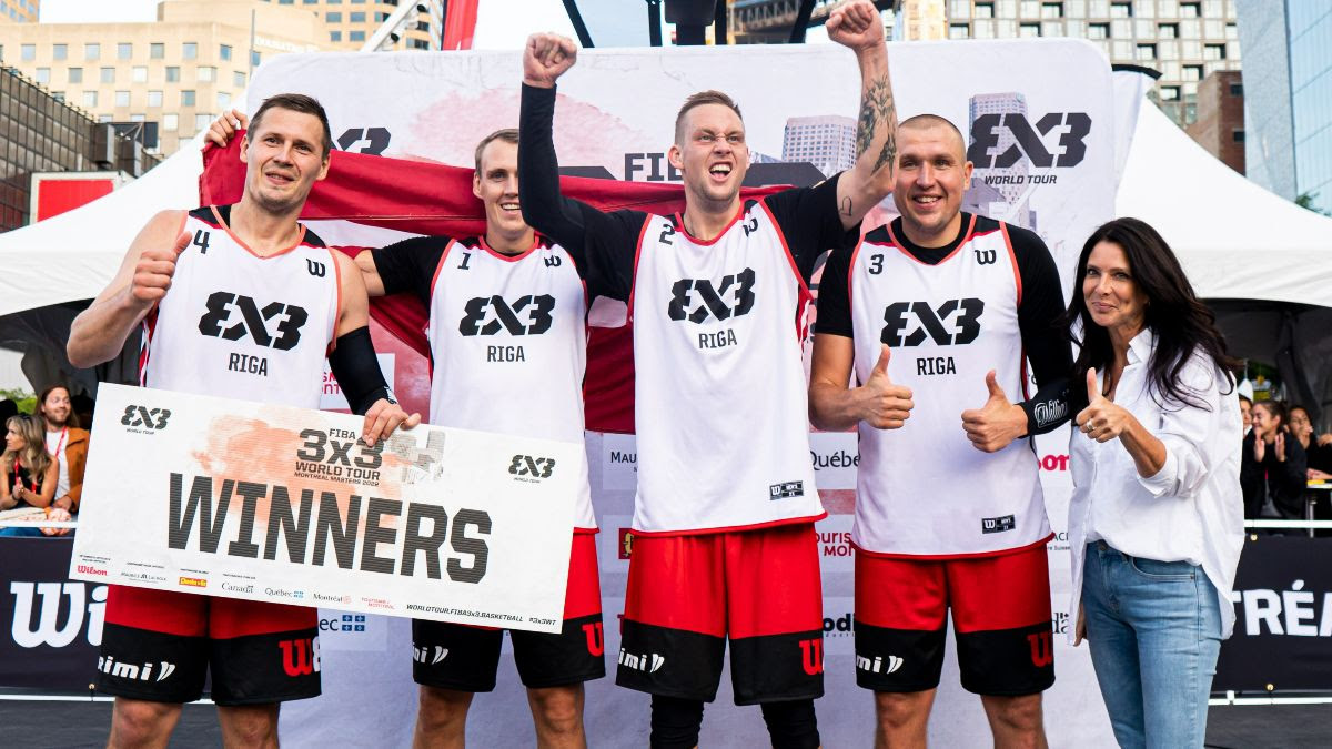 Riga win their first FIBA 3x3 World Tour Masters of 2022 in Montreal