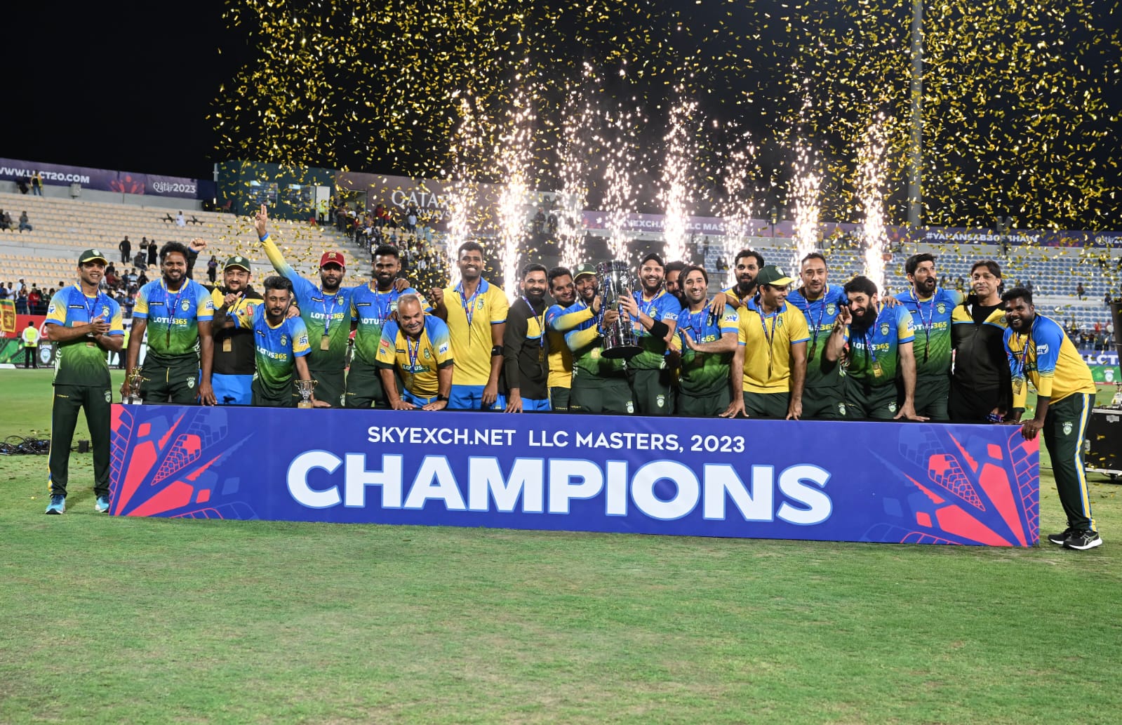 Asia Lions, The Champions of Legends League Cricket Season 3