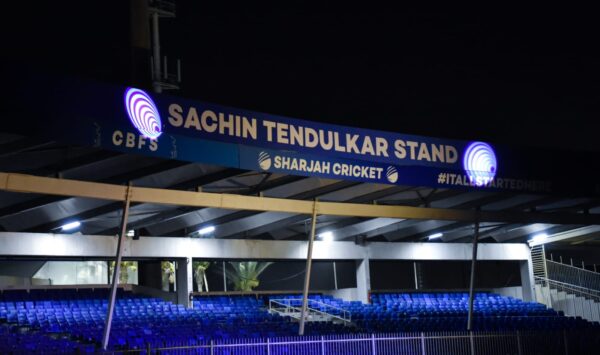 SHARJAH CRICKET STADIUM TO NAME STAND AFTER SACHIN TENDULKAR