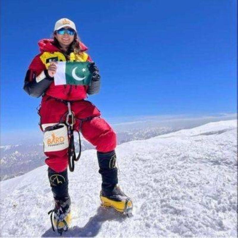 Naila on Summit of Mt.Lhotse 8516m!