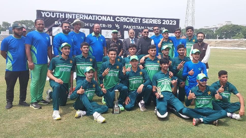 Shamyl Hussain’s half-century gives Pakistan U19 T20 win