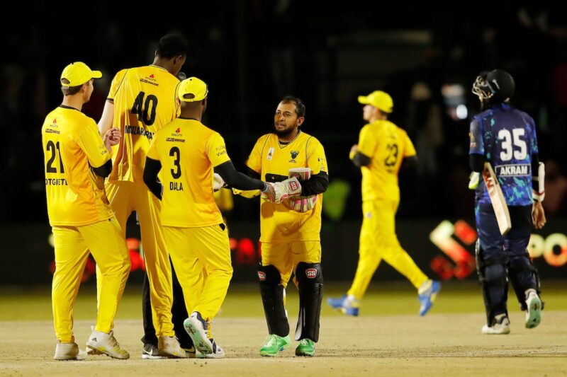 Mohammad Hafeez’s Six Wickets Helps Joburg Buffaloes Win by 10 Runs Against Bulawayo Braves
