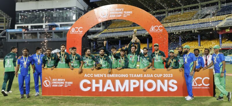 Tayyab Tahir’s century earns Shaheens’ ACC Men’s Emerging Teams Asia Cup trophy