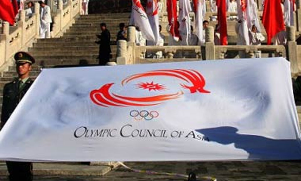 Olympic Council of Asia; Sheikh Talal Fahad President, Syed Arif Hassan elected Vice President