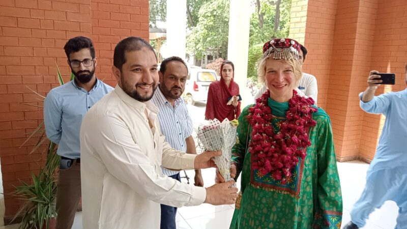 Olympic Medalist and European Champion Dr. Sabrina Fulz-Moors Promotes Judo and Peace in Pakistan