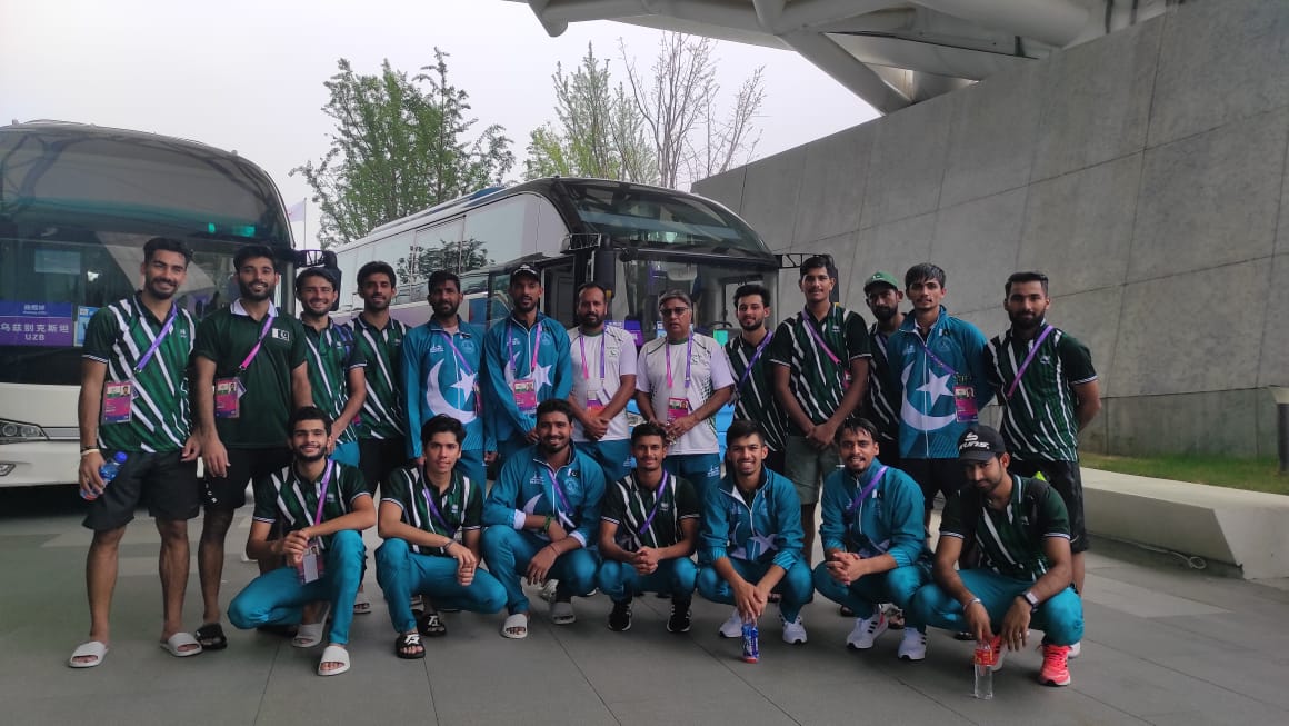 Asian Games ; Pakistan defeated Uzbekistan by eighteen goals to two.