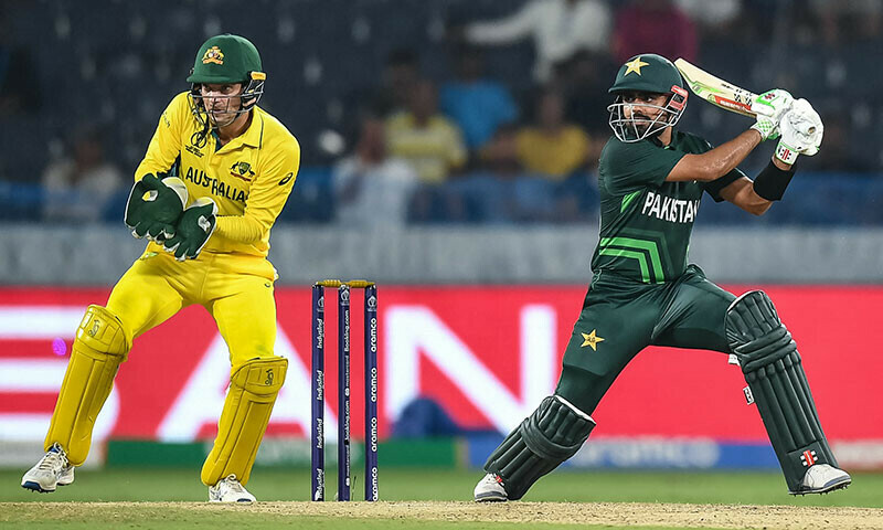 Pakistan lost by 14 runs against Australia in the second warm-up match before the World Cup.