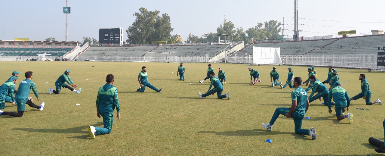 Pakistan Cricket Team training camp started at Pindi Stadium