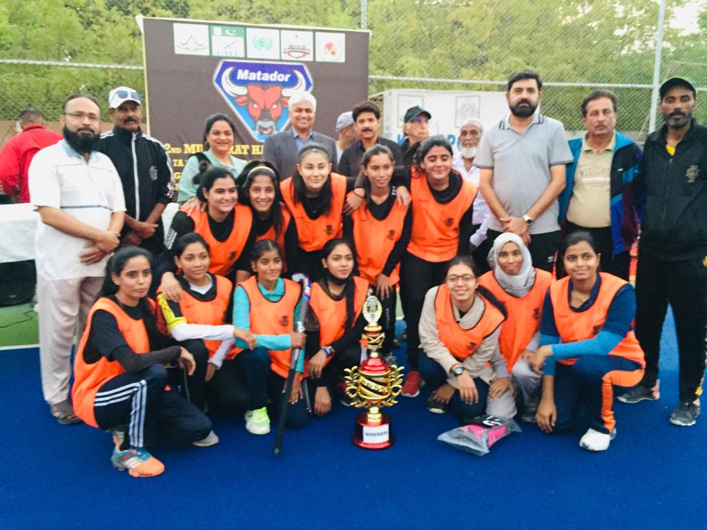 KHA Green Clinched 2nd Musarrat Hanif Memorial 7A Side Girls Hockey Title 