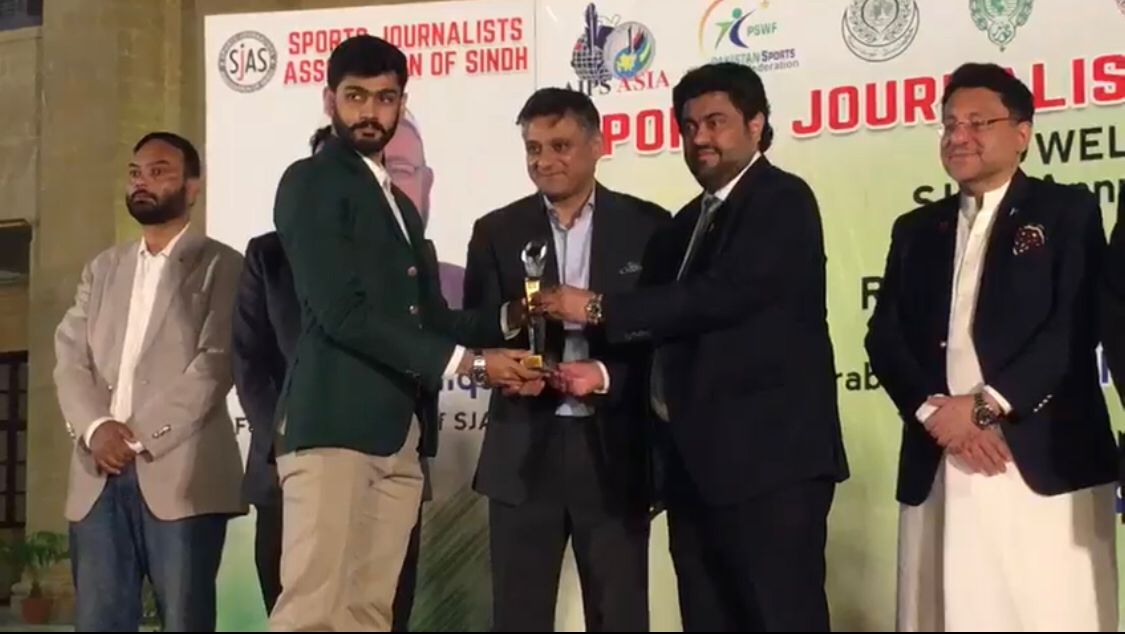 Dilawar Khan Sanan bagged the SJAS Player of the Year award.