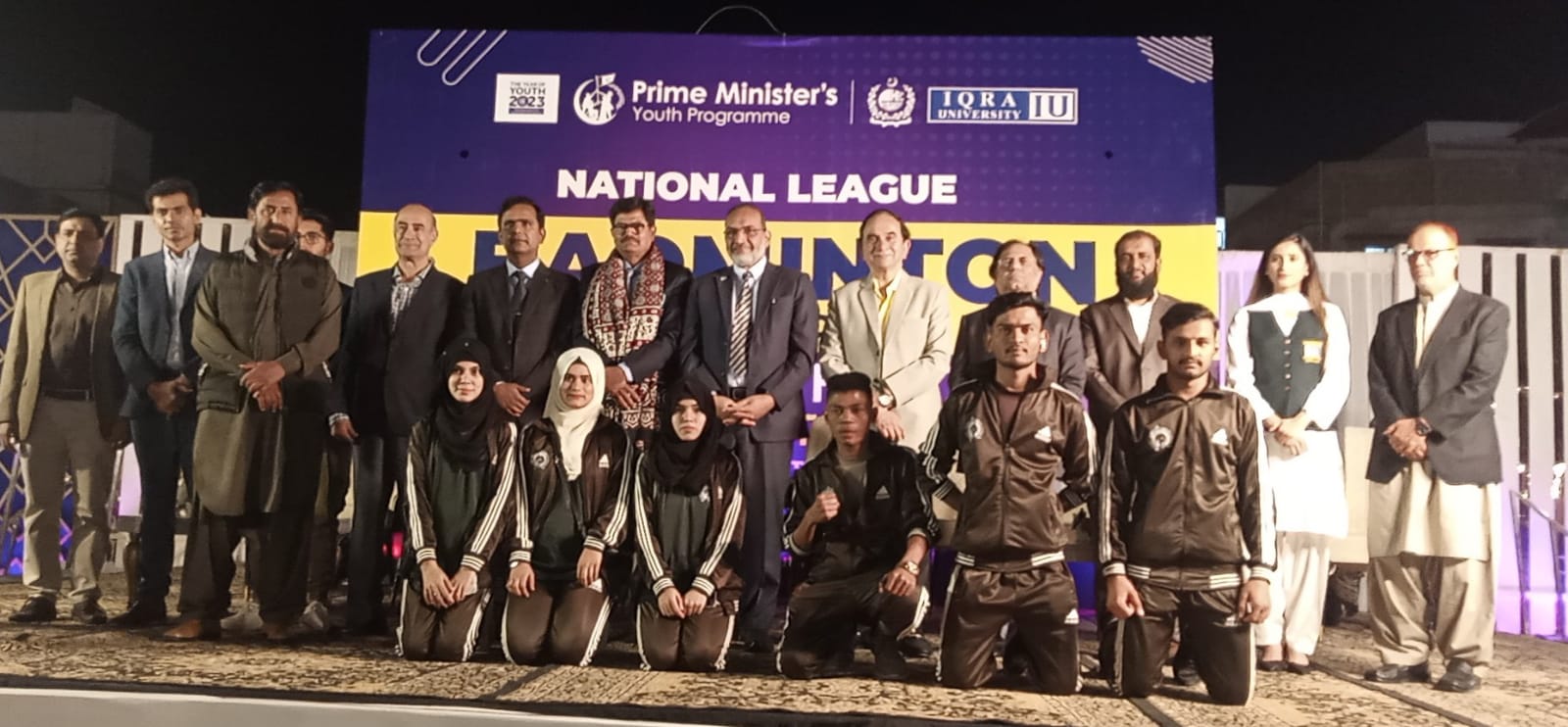 Iqra University hosted opening ceremony of Talent Hunt Youth Sports League Badminton National League