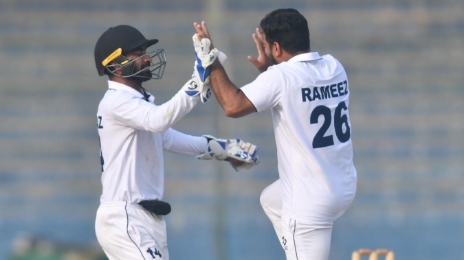 President's Trophy: Centuries by Zain Abbas, Mohammad Saleem and Iftikhar Ahmed